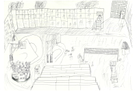 1B Lu Mengxuan_Campus Sketching